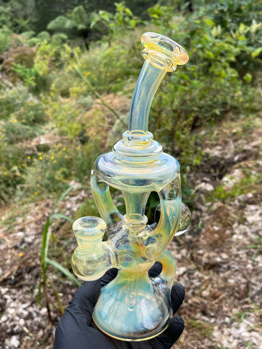 Yeti Glass Double Uptake Klein - Silver Fumed