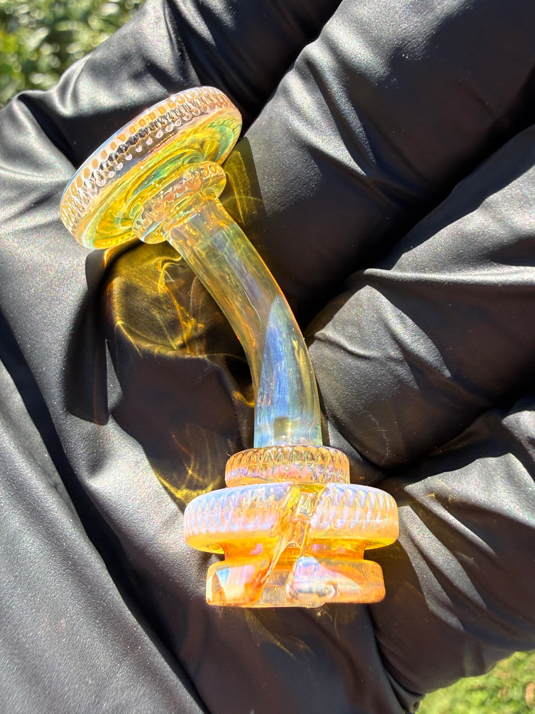 Yeti Glass Puffco Pivot Dry Top - Silver Fumed #3