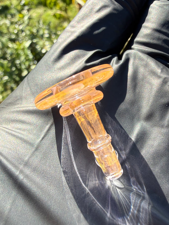 Yeti Glass Puffco Peak Joystick - Gold Fumed #2