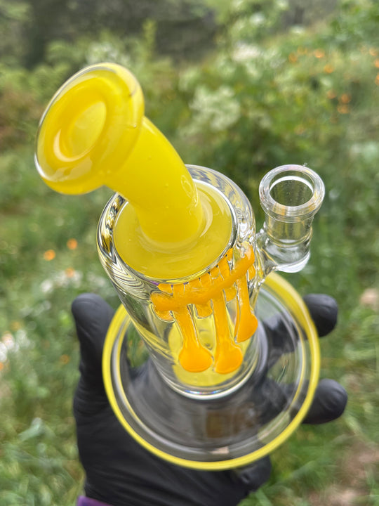 Uzzi Glass Drip Jammer Donut Perc - Banana