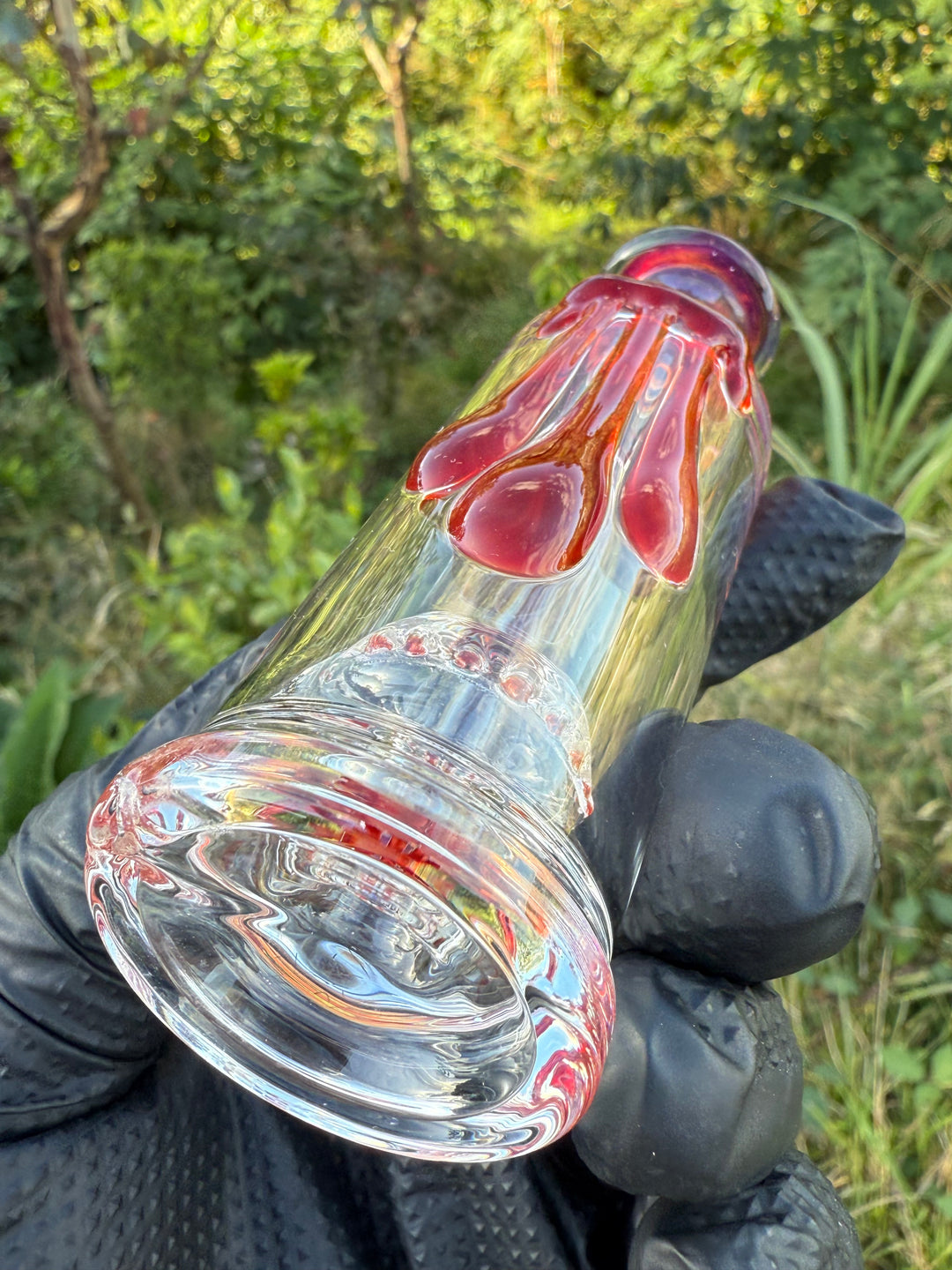 Uzzi Glass Puffco Drip Jammer  - Multicoloured