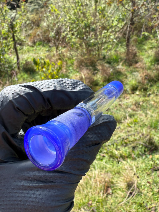 Jamie Clement Glass Downstem Seconds Quality - Blue