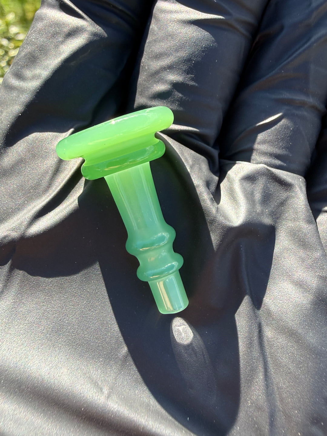 Yeti Glass Puffco Peak Dry Top/Joystick Set - Pine Green