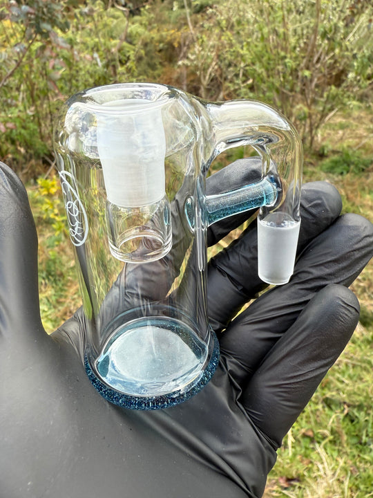 Empirical Glass Trash Can 14mm - Blue Stardust