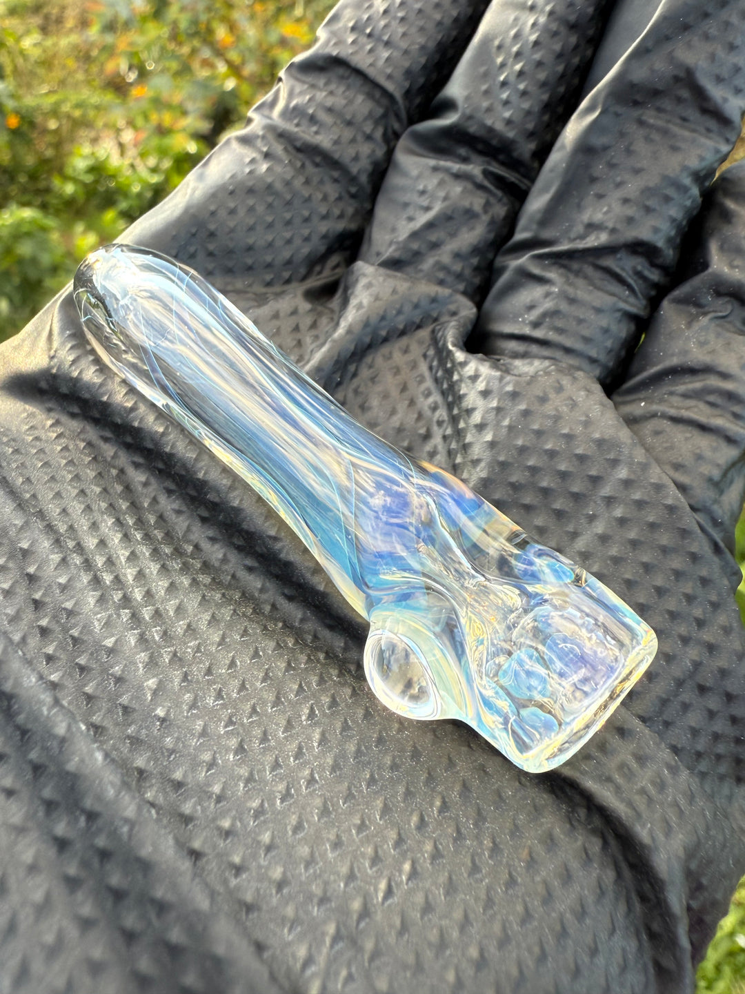 Kaigo Glass One Hitter - Silver Fumed #1