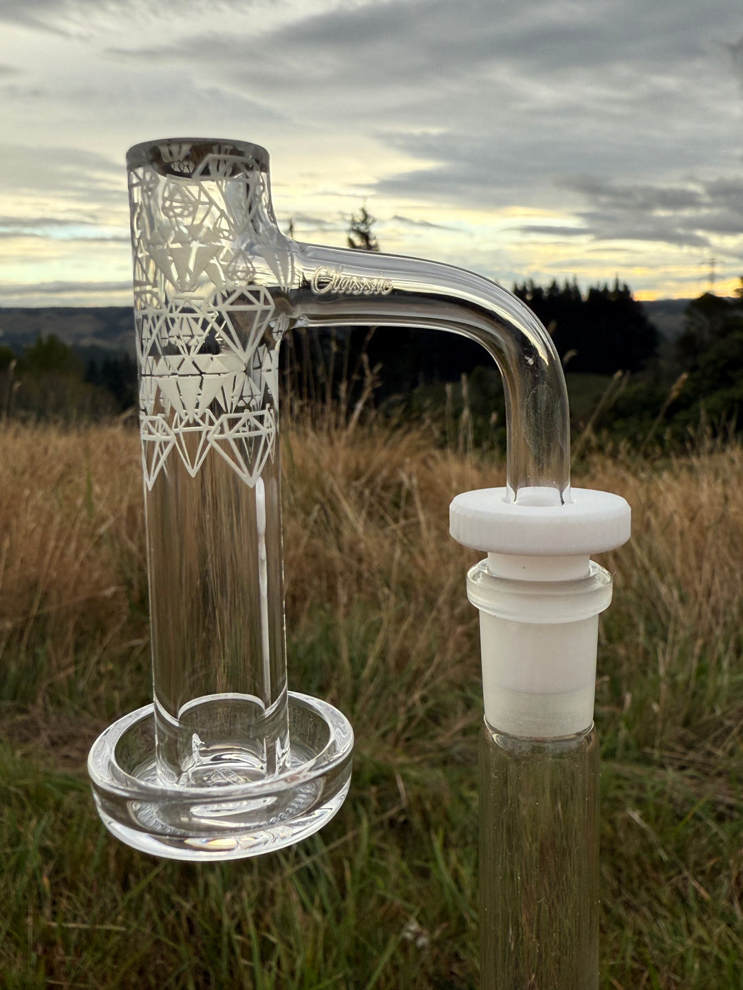 Victory Glassworks - Classic Diamond Tower