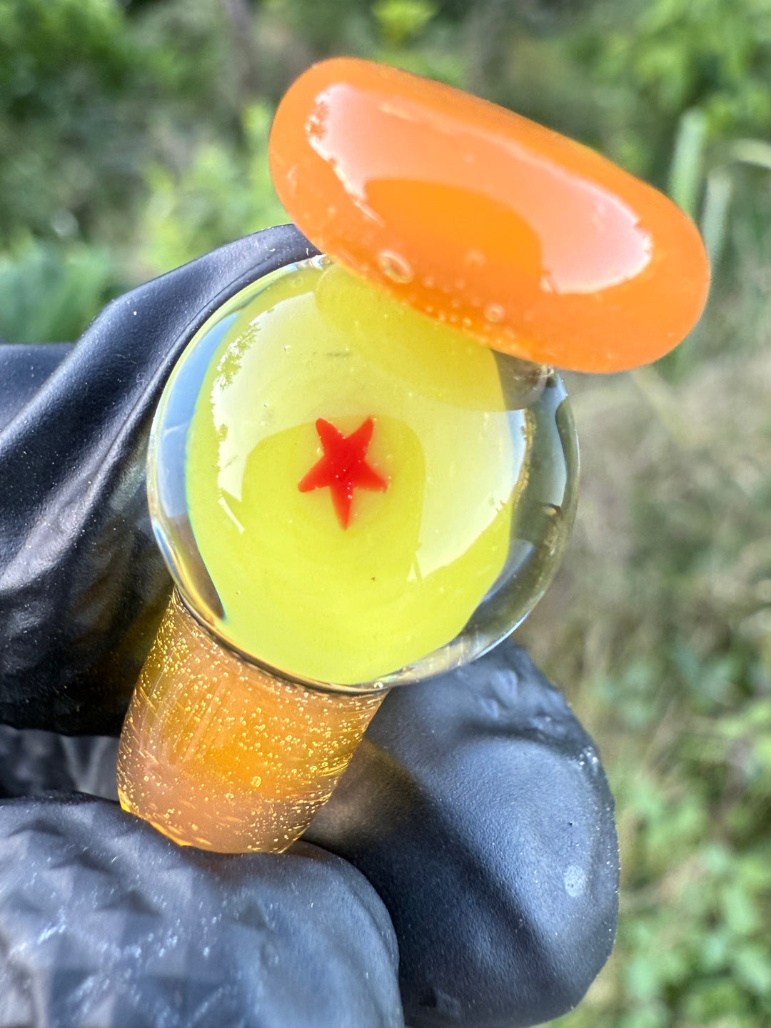 Uzzi Glass Dbz Milli Carb Cap - Orange