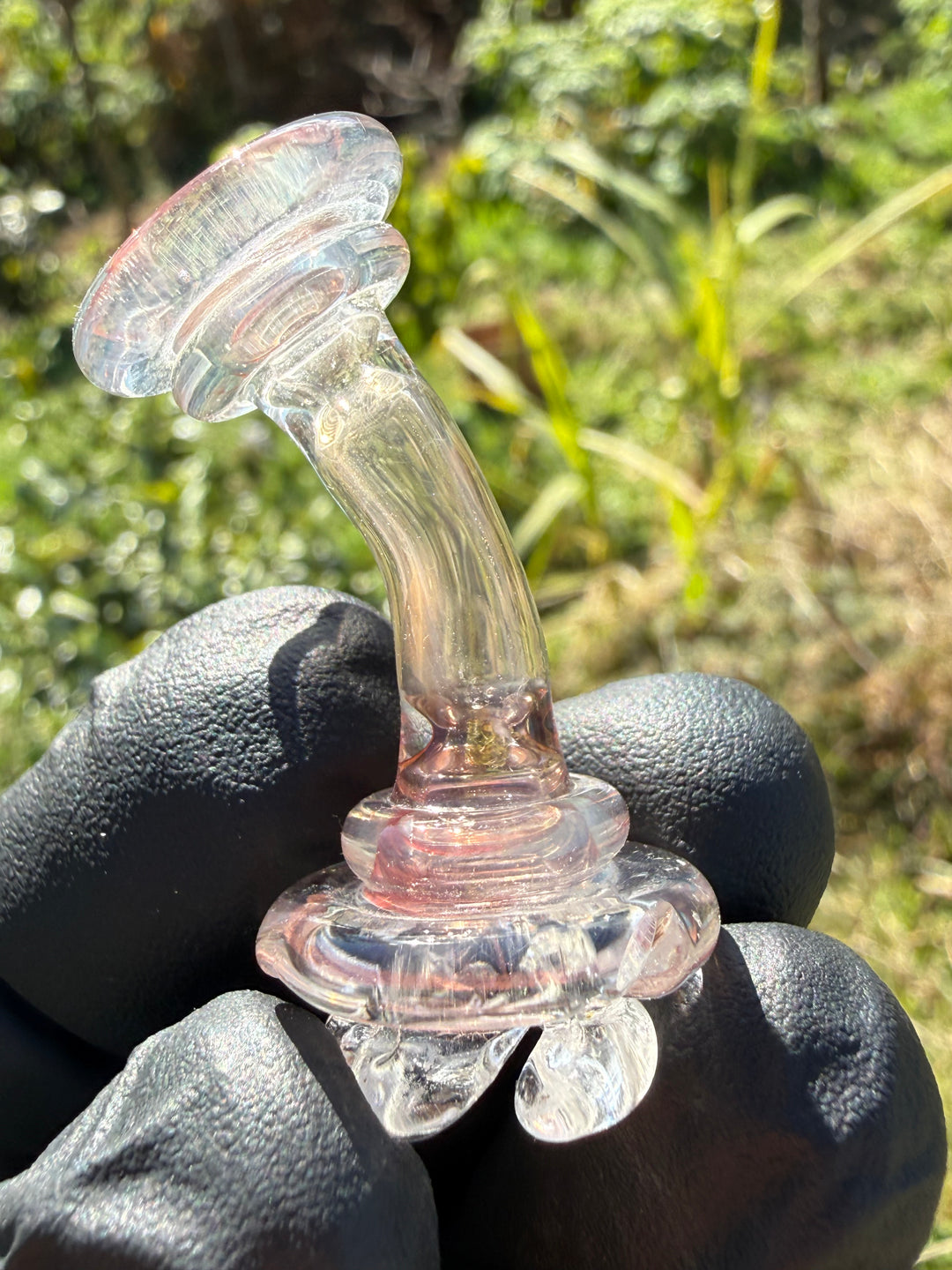 Yeti Glass Puffco Pivot Dry Top - Gold Fumed #2