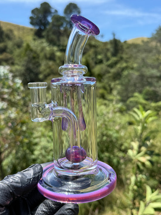 Uzzi Glass Drip Jammer Two Hole Perc - Royal Jelly