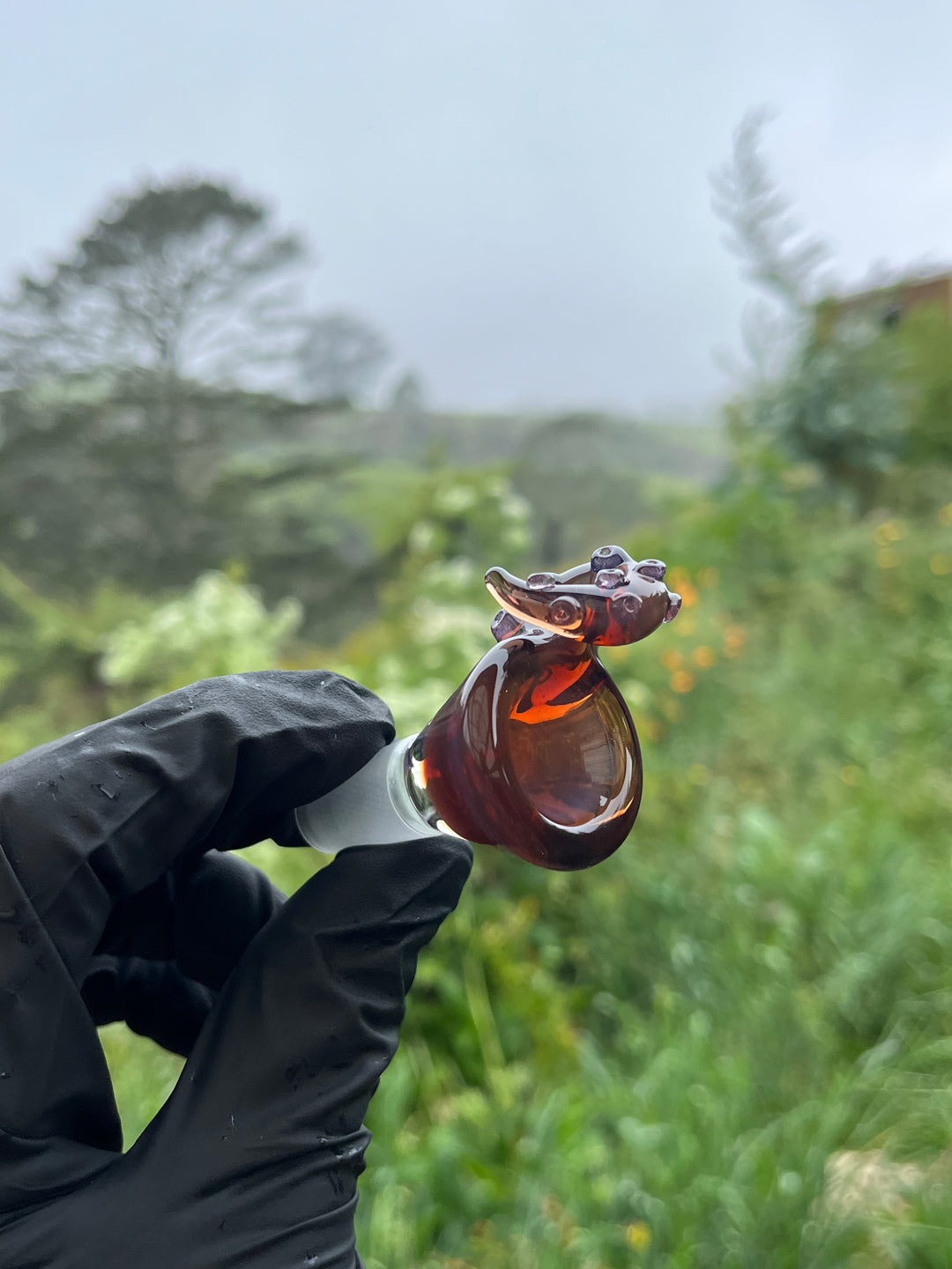 Jamie Clement Slide 14mm Tentacle - Chocolate Opal