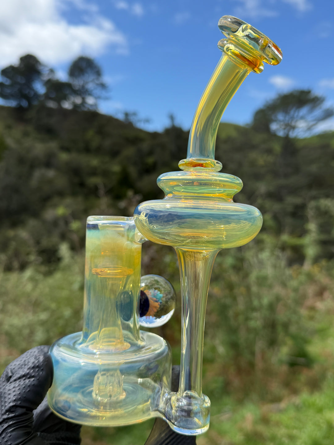 Yeti Glass RBR - Silver Fumed