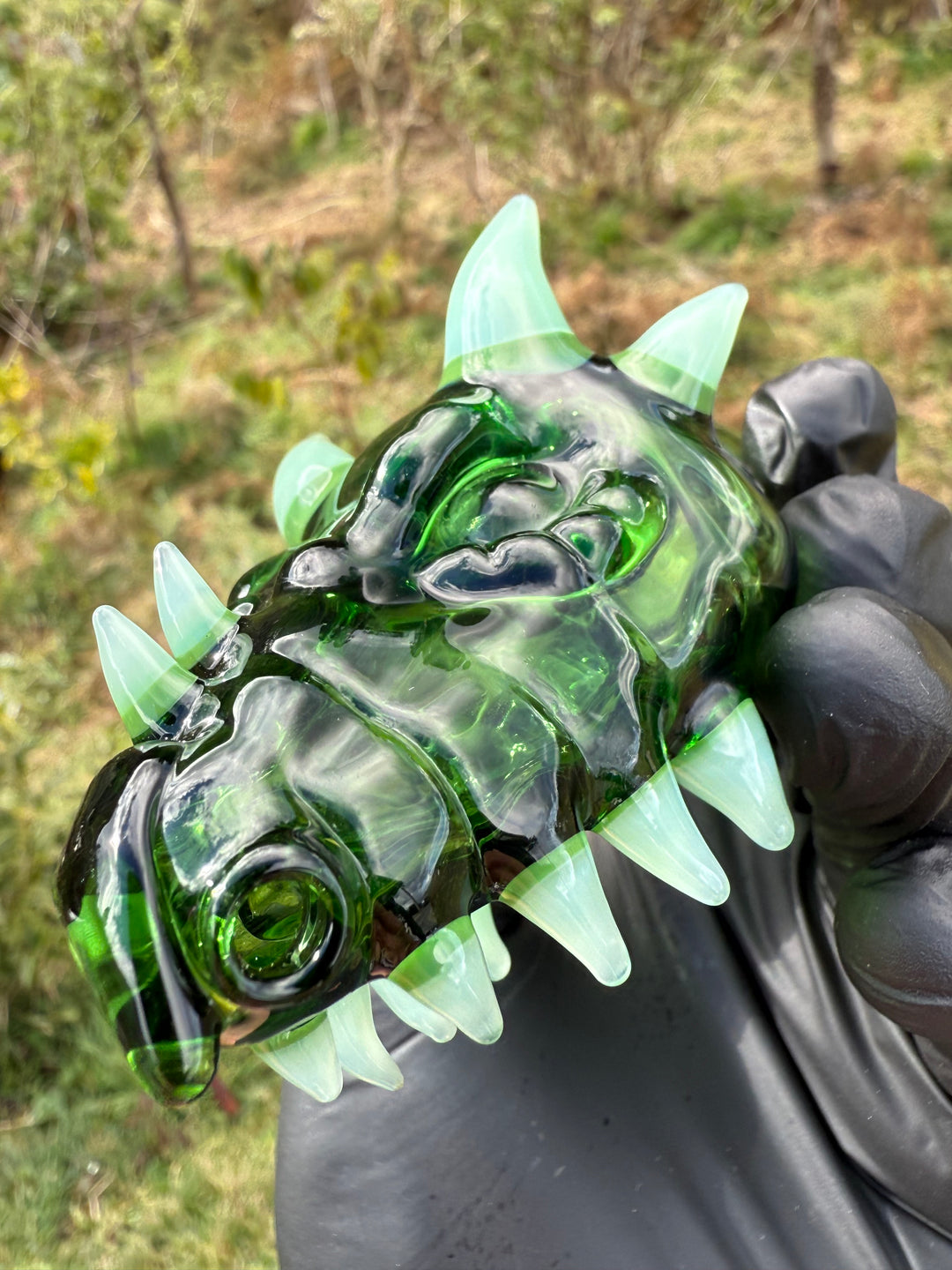 Jamie Clement Dragon Spoon - Emerald Green - SECONDS