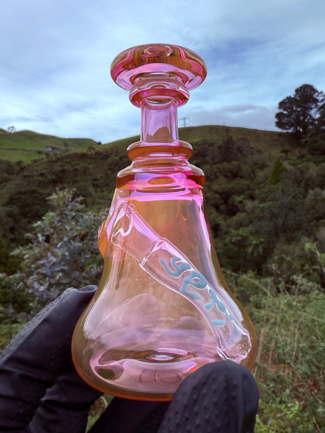 Yeti Glass Mini Jammer - Gold Fumed #3