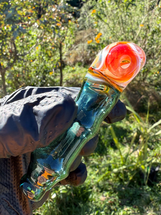 Green Thumb Bob Glass Spoon - Multicoloured #1