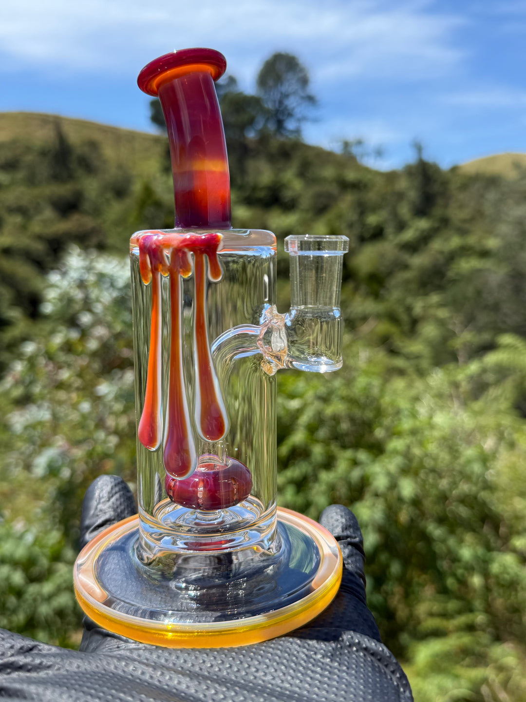 Uzzi Glass Drip Jammer Donut Perc - Lokisdipity