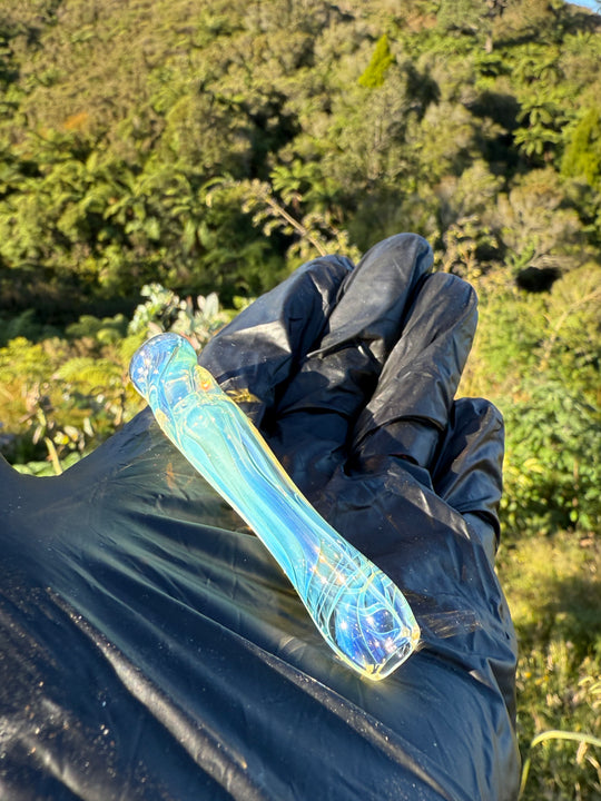 Kaigo Glass One Hitter - Silver Fumed #1