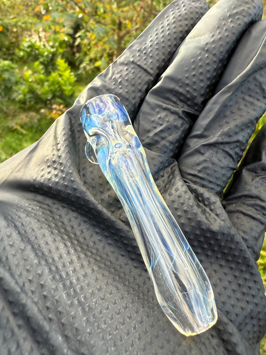 Kaigo Glass One Hitter - Silver Fumed #1