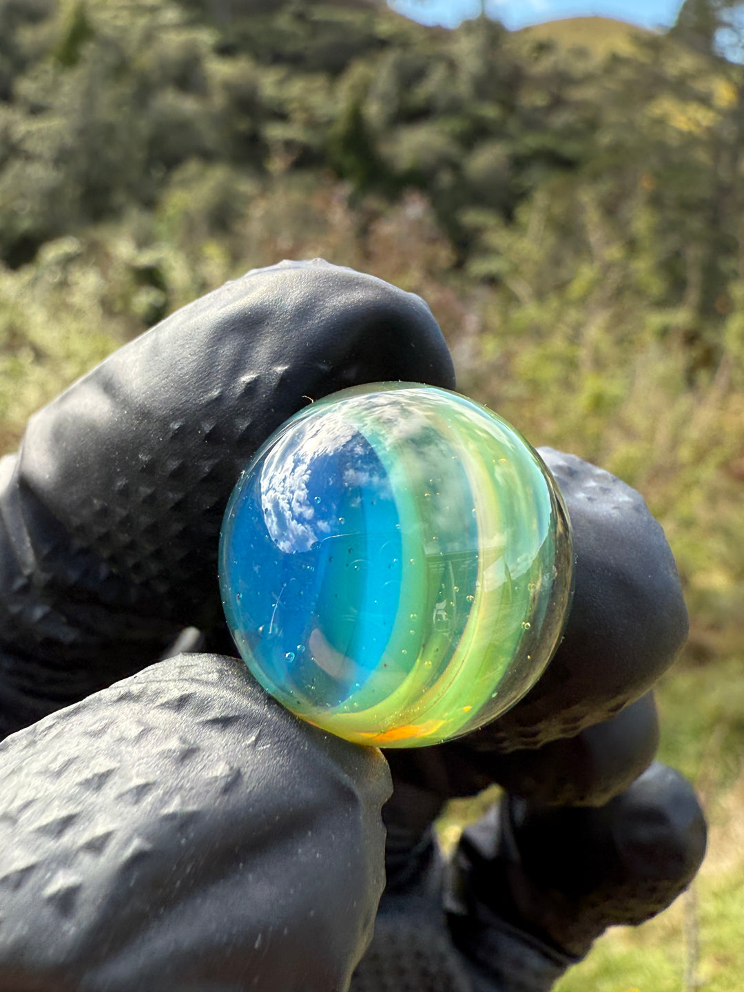 Jamie Clement 22mm Marble - Blue/Green