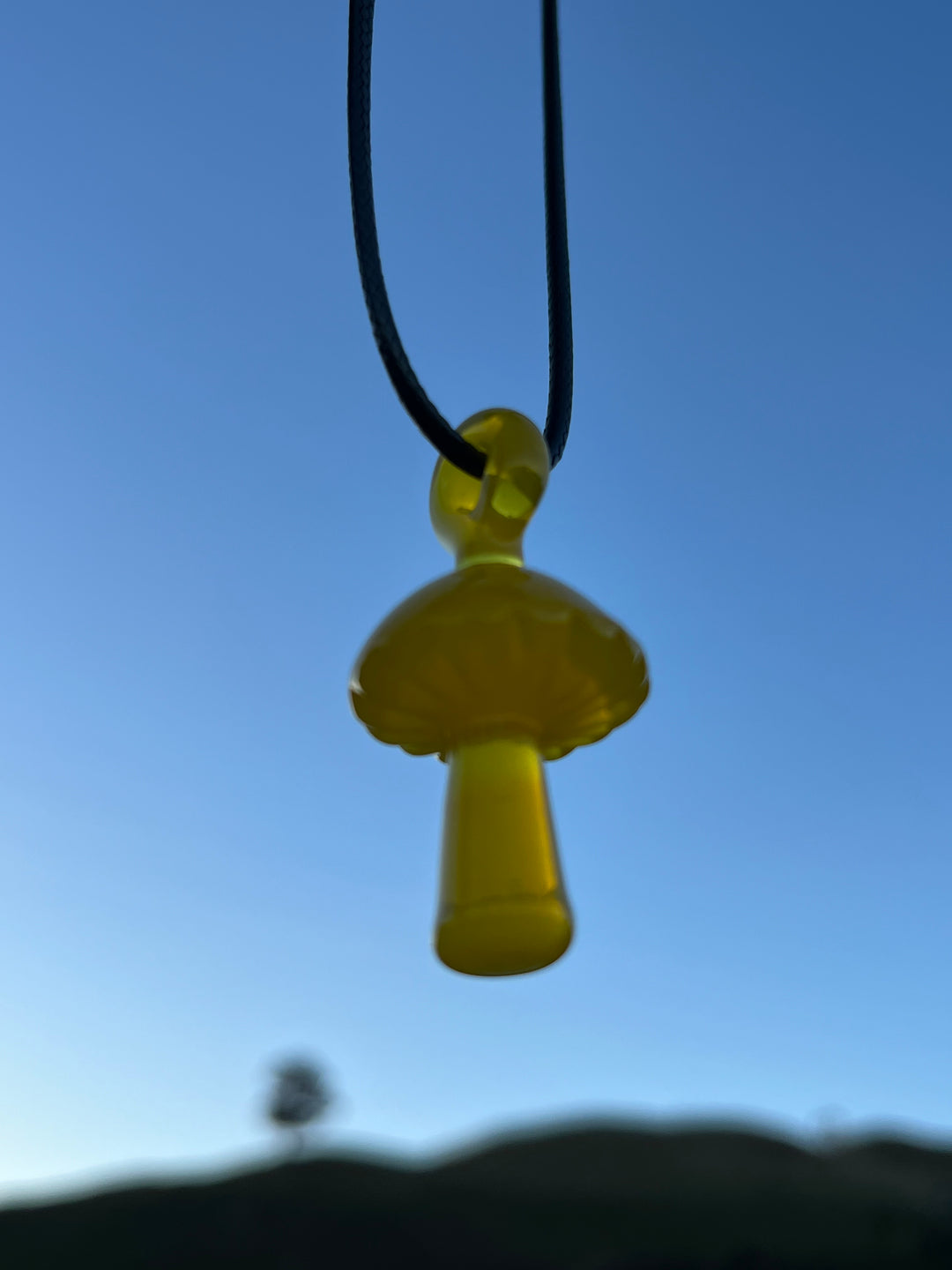 Jamie Clement Shroom Pendant - Pineapple Juice #2