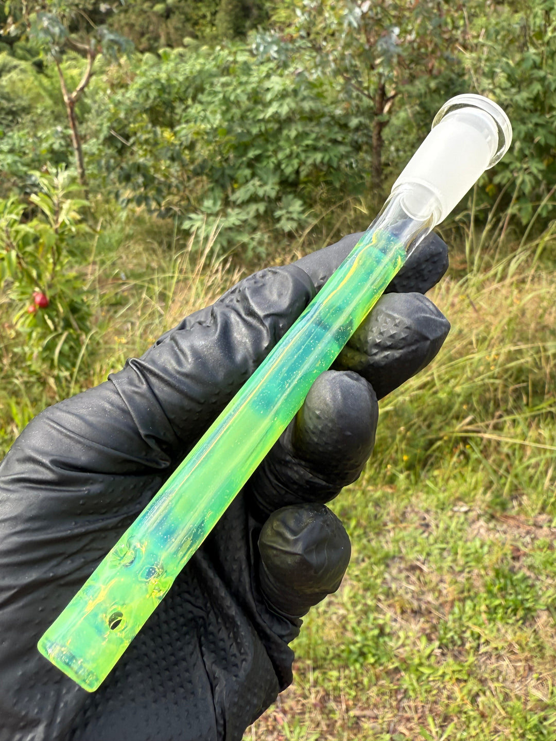 Jamie Clement Glass Collaboration Downstem  - Slyme