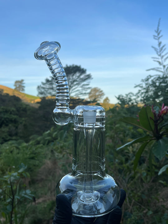 The Glass Bandit 14mm Bubbler - Clear