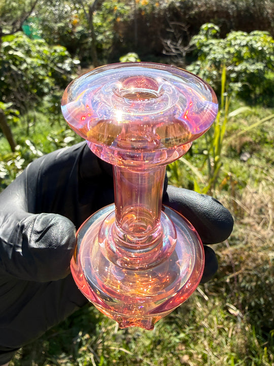 Yeti Glass Puffco Peak Dry Top - Gold Fumed #3
