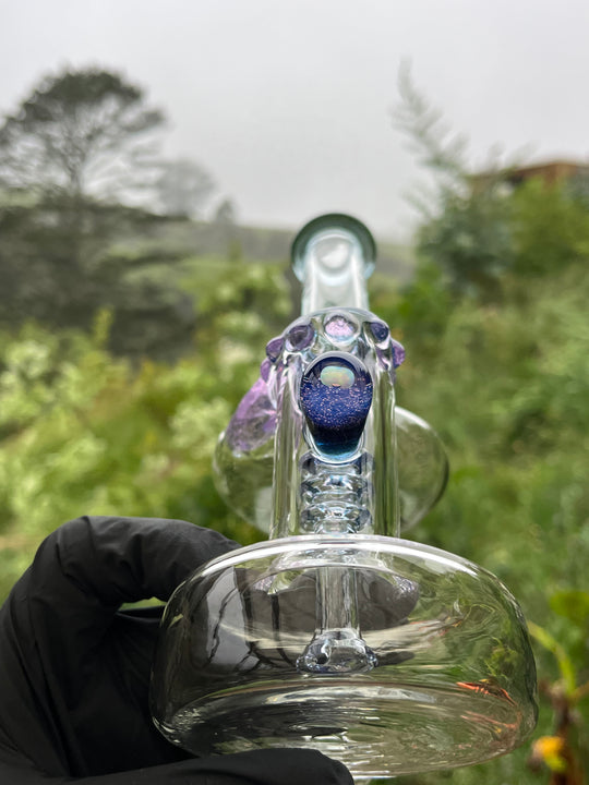 OJ Glass RBR - Heavy Blue Stardust/Purple Lilac