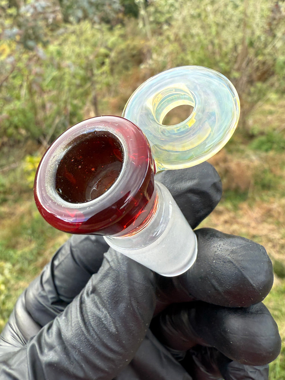 Empirical Glass Slide 18mm Fumicello - Phoenix/Bronze
