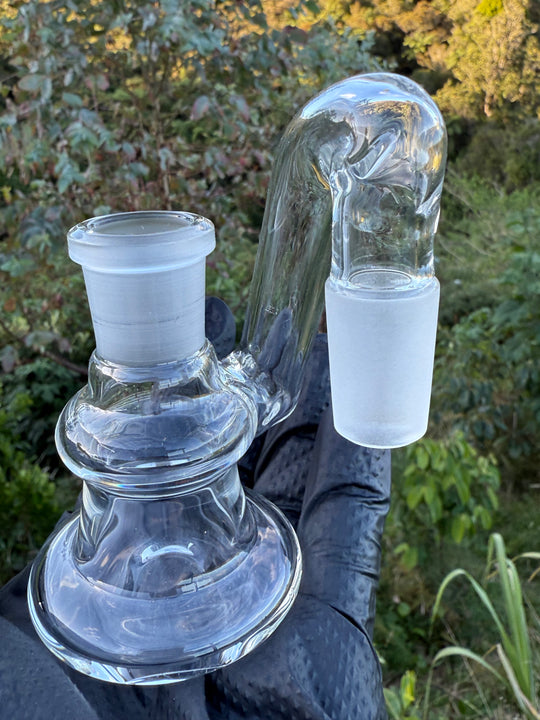 Uzzi Glass Drop Down Ash Catch 18mm - Clear