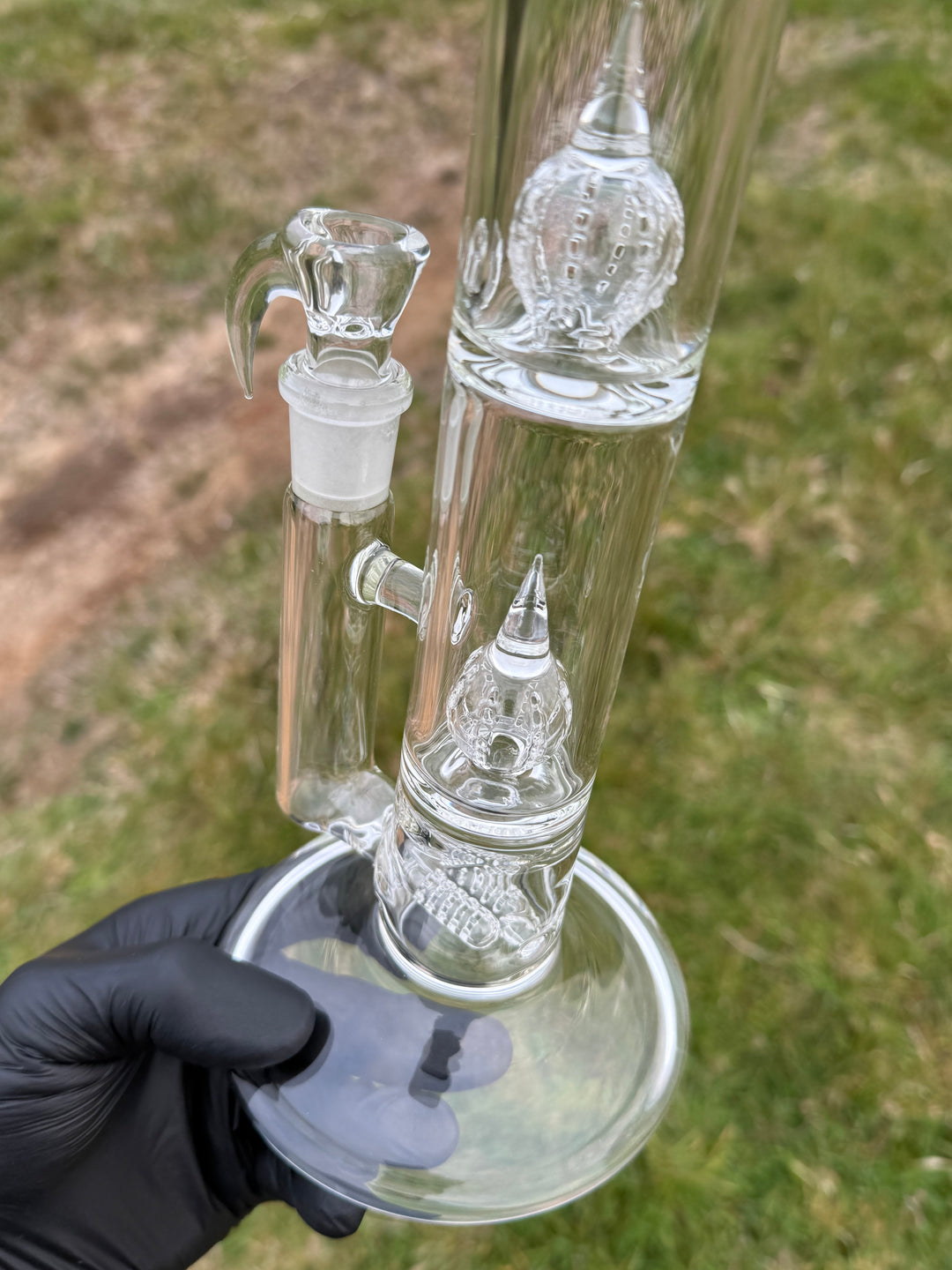 2K Double Inline To Double 360 Imperial Perc With Slide - Clear