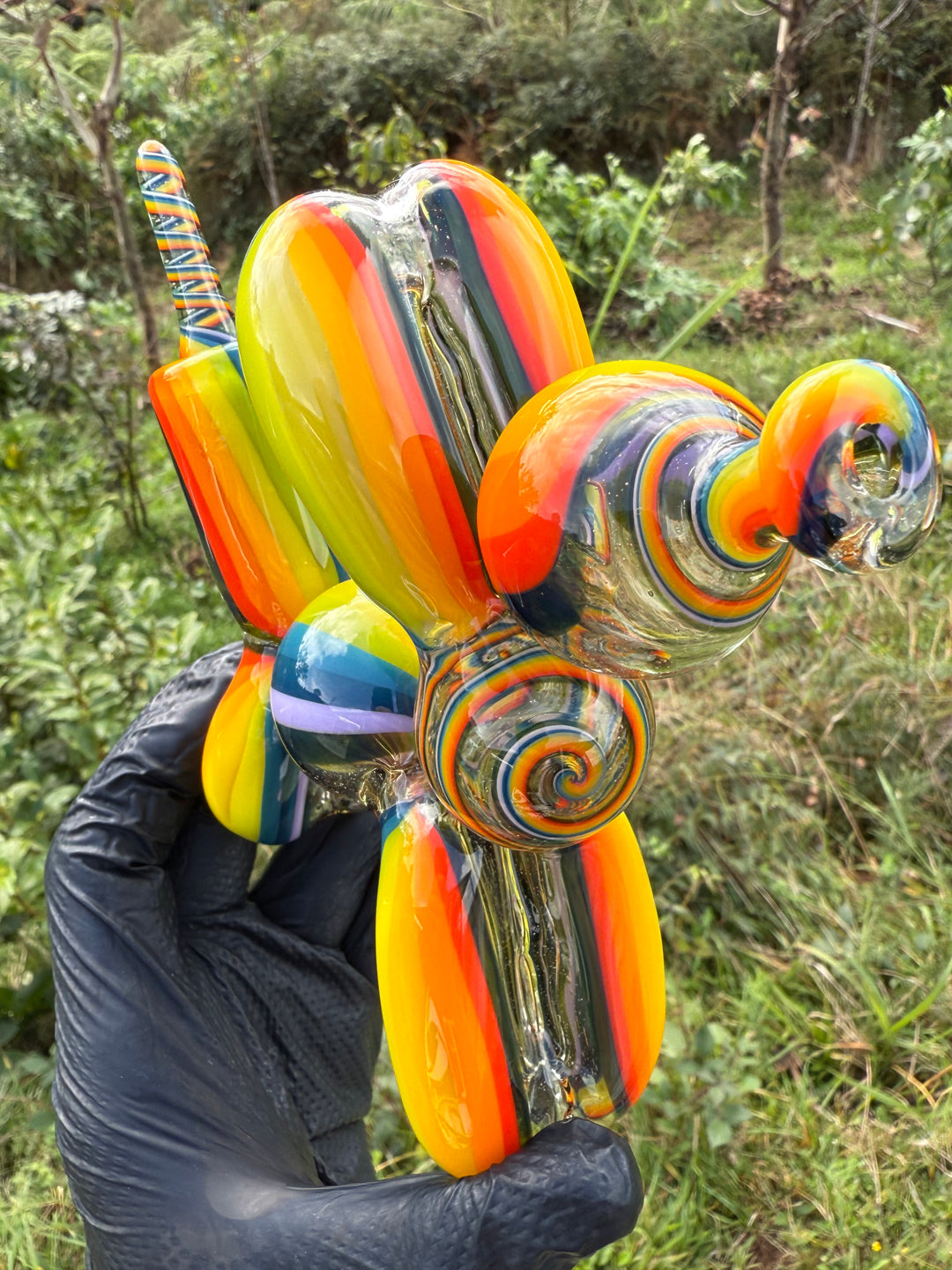 Blitzkriega Balloon Dog Recycler - Multicolour/Rainbow