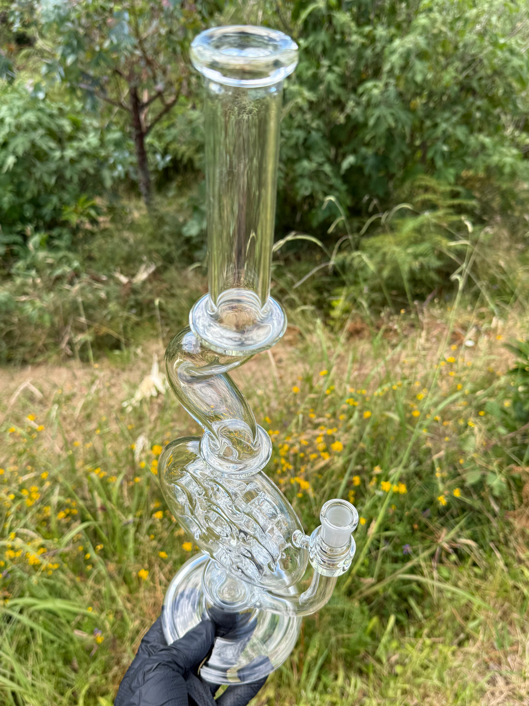 Uzzi Glass Swiss Perc Tube #1 - Clear