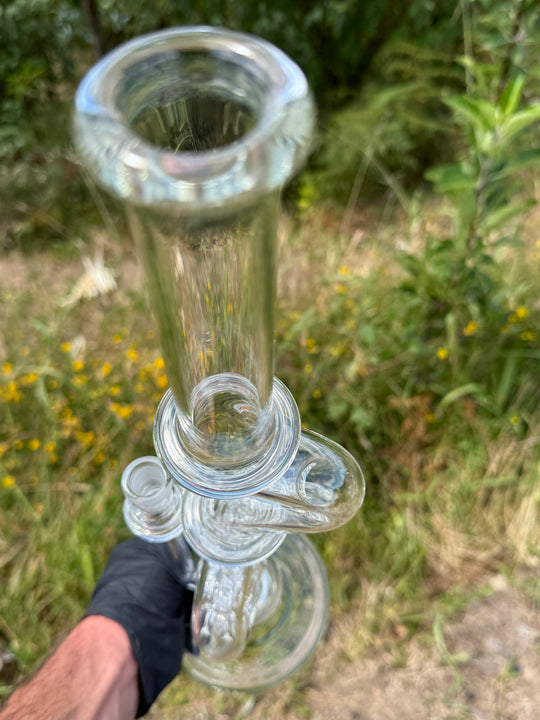 Uzzi Glass Swiss Perc Tube #2 - Clear