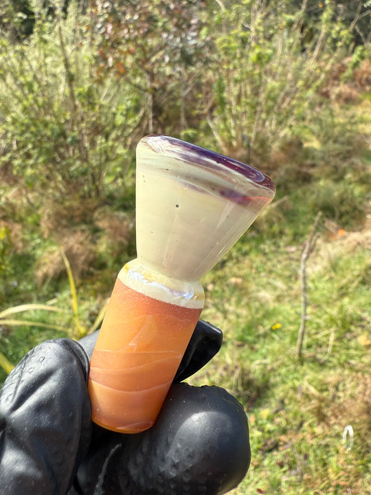 Jamie Clement Fully Worked Slide 18mm - Amber Purple