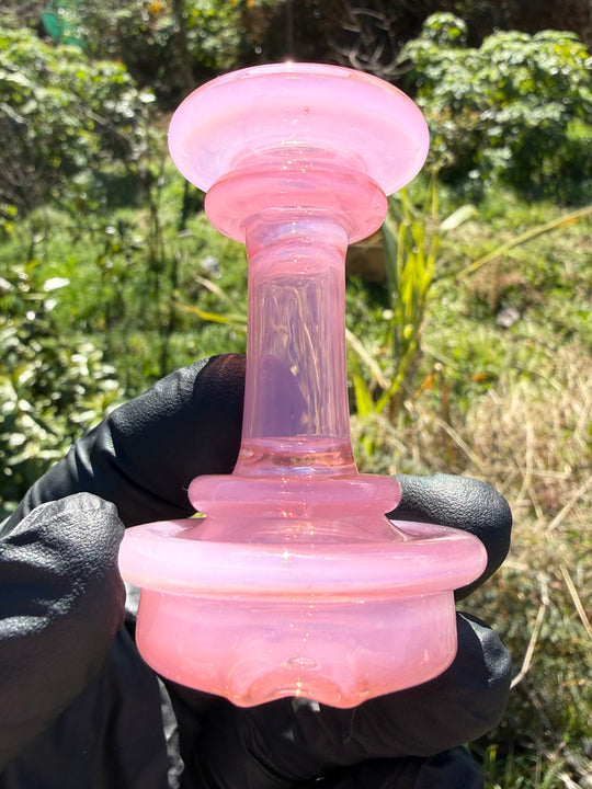 Yeti Glass Puffco Peak Dry Top - Jade Pink