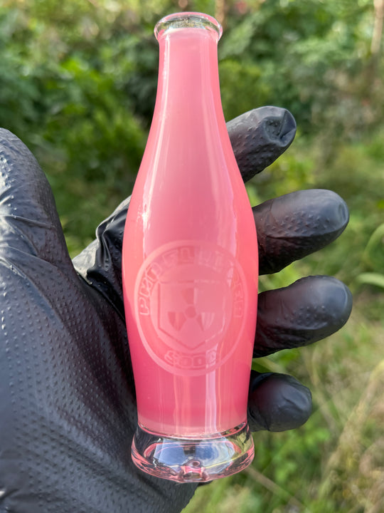 Uzzi Glass Puffco Phd Flopper Jammer  - Pink