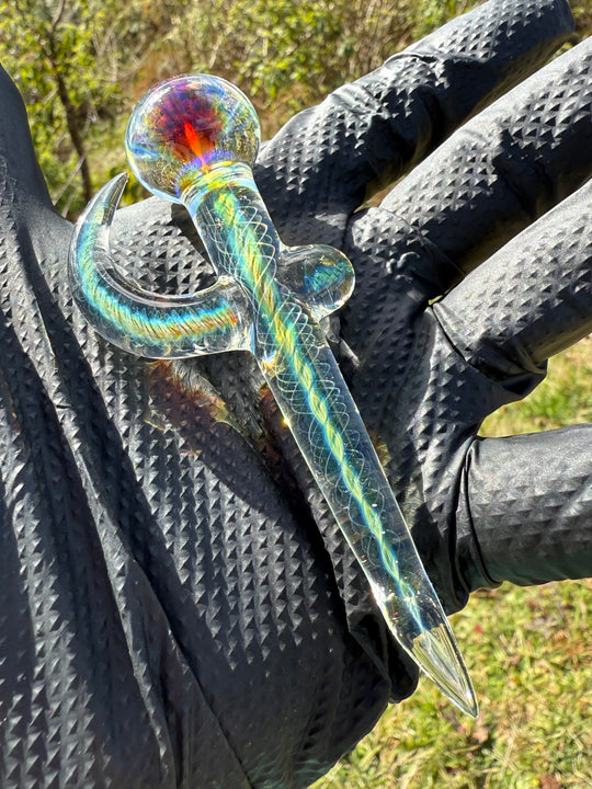 Polar Glass Dabber And Terp Slurper Set - Illuminati/Fumed