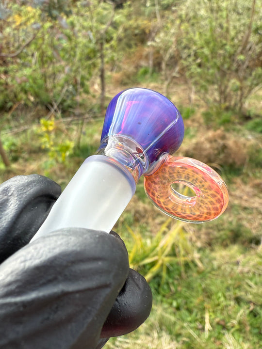 Empirical Glass Slide 14mm Fumicello - Amber Purple