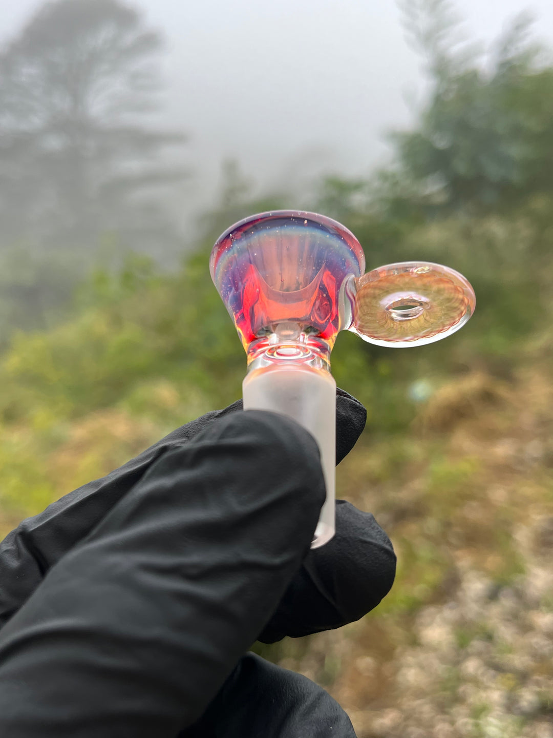 Empirical Glass Slide 14mm Fumicello - Fruit Basket