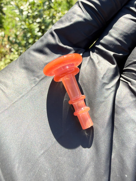 Yeti Glass Puffco Peak Dry Top/Joystick Set - Triple Passion