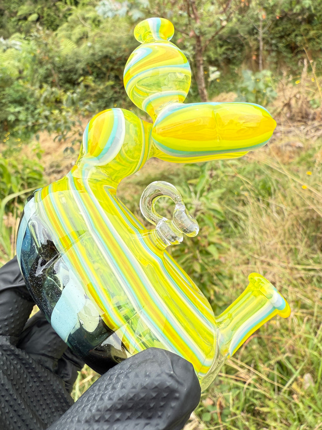 Blitzkriega Pool Floaty Balloon Dog - Green/Multicolour