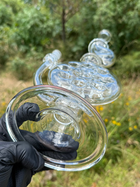 Uzzi Glass Swiss Perc Tube #1 - Clear