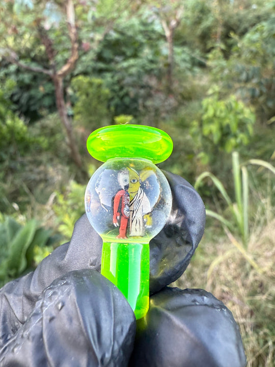 Uzzi Glass Star Wars Milli Carb Cap - Lime