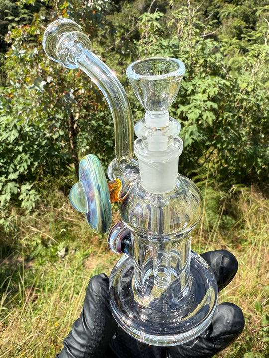 Beerglass Chaos Medallion Mini Rig - Orange/Multicoloured #1
