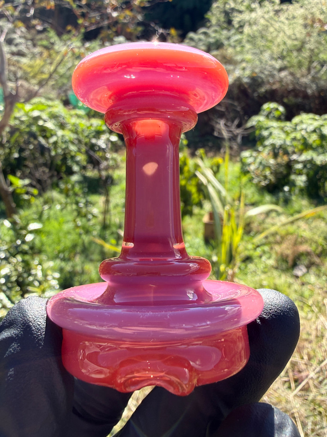 Yeti Glass Puffco Peak Dry Top - Cad Red Multi