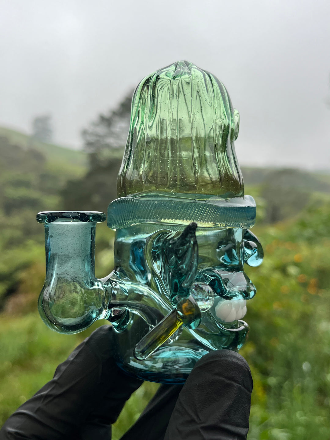 Wyrdglass Goblin Beanie Rig - Nemo/Hydra CFL/Blue Slyme