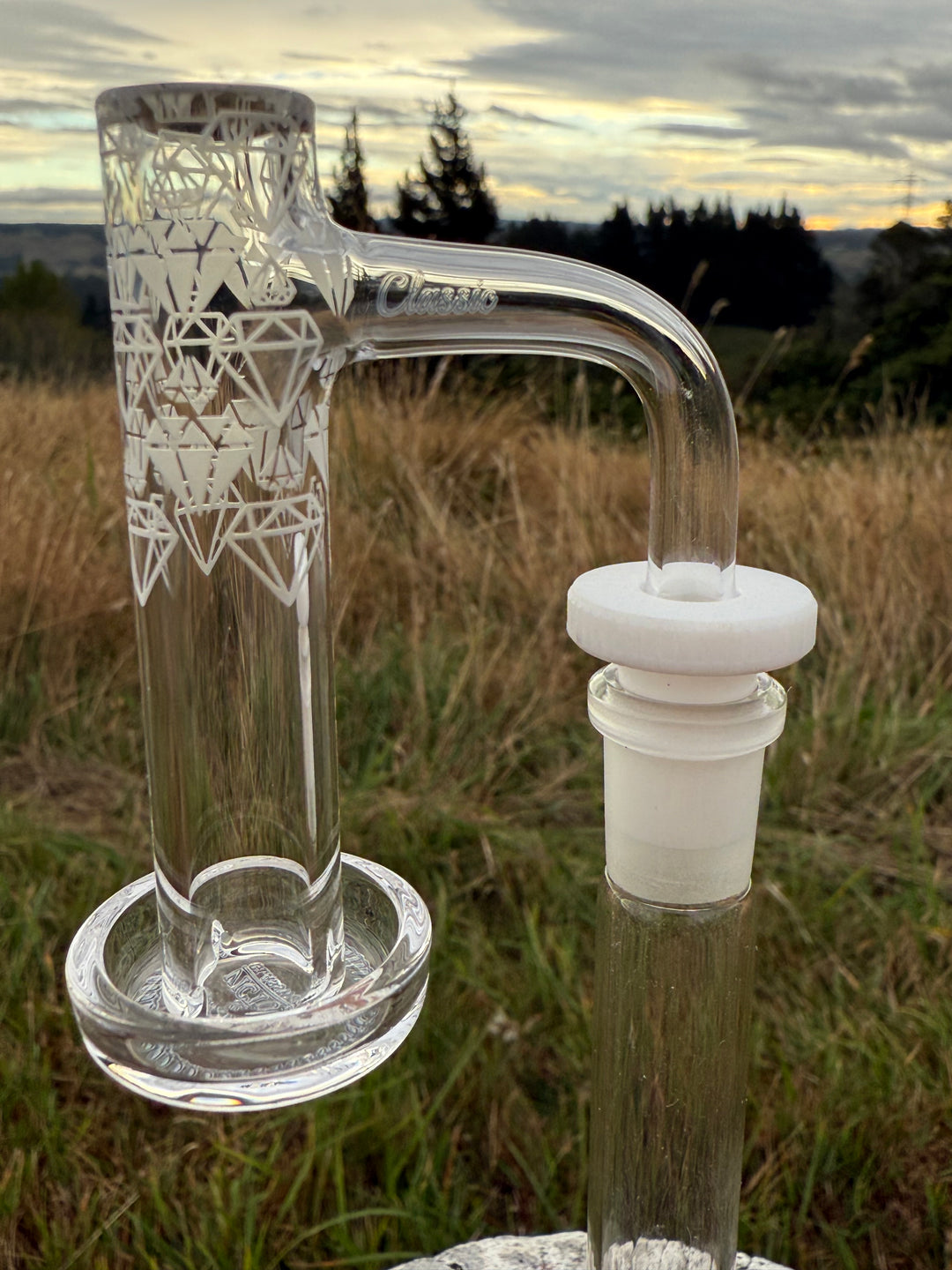 Victory Glassworks - Classic Diamond Tower