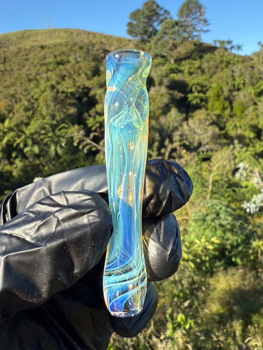 Kaigo Glass One Hitter - Silver Fumed #1