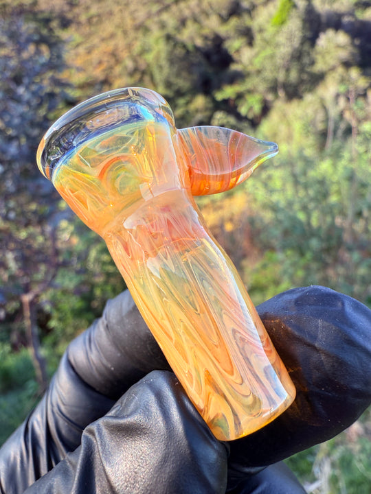 Jims Glass Blowing 14mm Slide - Gold Fumed