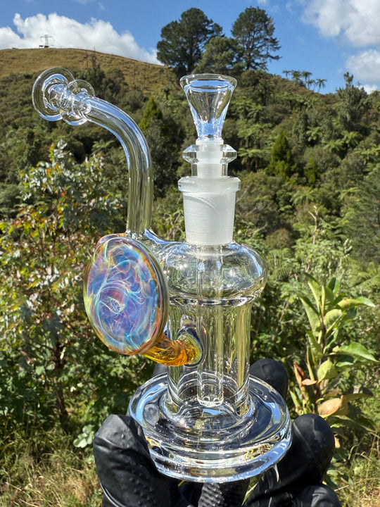 Beerglass Chaos Medallion Mini Rig - Orange/Multicoloured #2